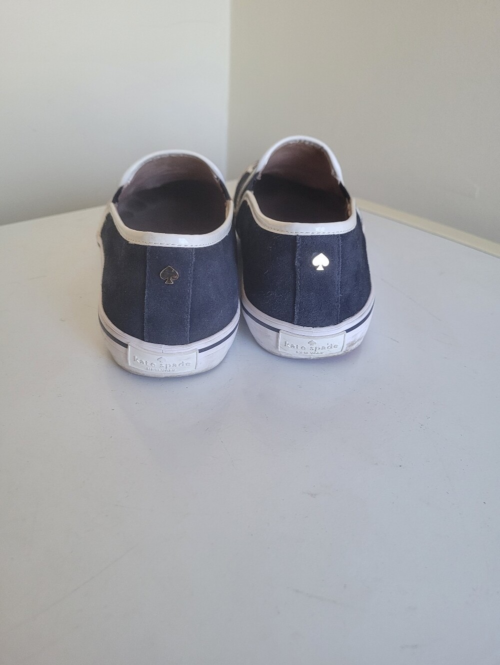 Kate Spade Stefy Let's Fly Away Suede Skate Sneaker - Picture 5 of 7